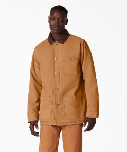 Stonewashed Duck Lined Chore Coat