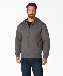 High Pile Fleece Lined Full Zip Hoodie