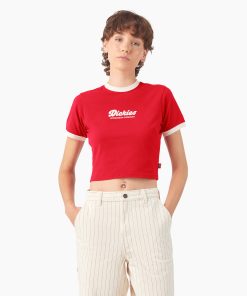 Women's Lewistown Cropped Ringer T-Shirt