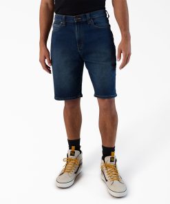 FLEX 5-Pocket Denim Shorts. 11