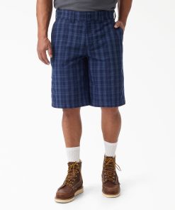Plaid Work Shorts. 11