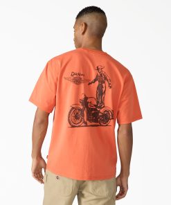Dickies x Harley-Davidson® Vintage Wash Cowboy Graphic T-Shirt
