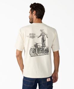 Dickies x Harley-Davidson® Vintage Wash Cowboy Graphic T-Shirt