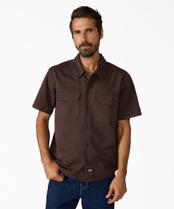 Worn In Solid Work Shirt