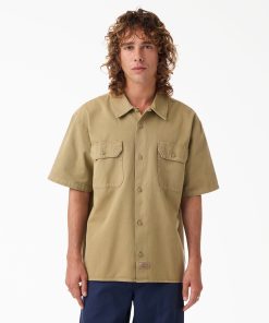Worn In Solid Work Shirt