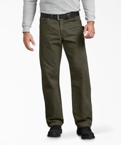Relaxed Fit Sanded Duck Carpenter Pants