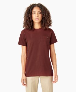 Women's Heavyweight Short Sleeve Pocket T-Shirt
