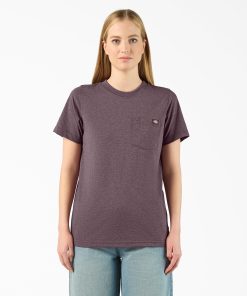 Women's Heavyweight Short Sleeve Pocket T-Shirt