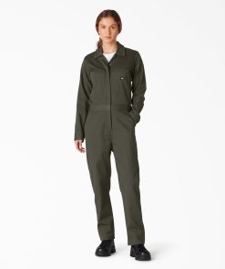Women's Long Sleeve Coveralls