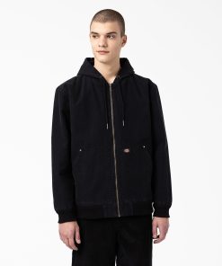 Hooded Bomber Jacket