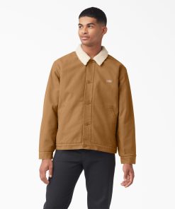 Duck Canvas High Pile Fleece Jacket