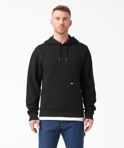 Water Repellent Sleeve Logo Hoodie