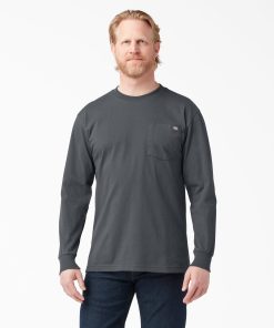 Heavyweight Long Sleeve Pocket T-Shirt