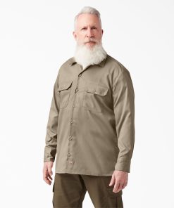 FLEX Relaxed Fit Long Sleeve Work Shirt