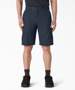 FLEX Cooling Active Waist Regular Fit Cargo Shorts. 11