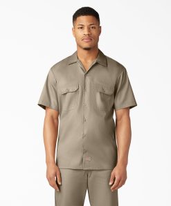 FLEX Relaxed Fit Short Sleeve Work Shirt