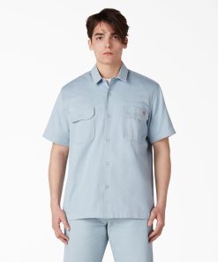 Sustainable Washed Work Shirt