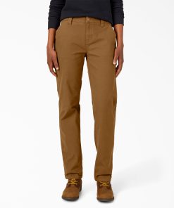 Women's FLEX Relaxed Straight Fit Duck Carpenter Pants
