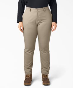 Women's Plus Mid Rise Skinny Leg Pants