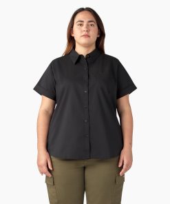 Women's Plus Button-Up Shirt