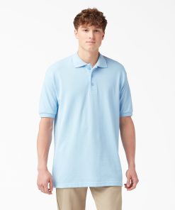 Adult Size Piqué Short Sleeve Polo