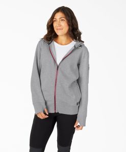Women's Performance Workwear Full Zip Fleece Hoodie