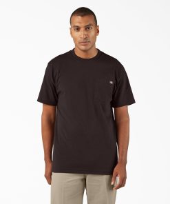 Heavyweight Heathered Short Sleeve Pocket T-Shirt